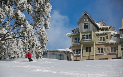 Mt Hotham ski resort, Victoria, Australia