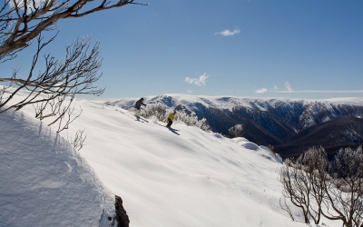 Falls Creek ski resort, Victoria, Australia